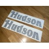 Aftermarket Hudson Trailers Decal Kit (Set of 2) Black Trailer