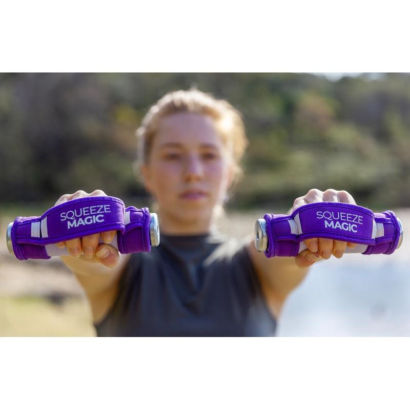 QVC Summers Squeeze Magic Set of 2- 1LB Grip Strength
