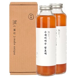 (창대농원)MU  수세미 여주발효액 420ml x 2병(유기농원료로 2년이상발효) (Changdae Farm) MU Bitter Gourd Fermented Liquid 420ml x 2 Bottles (Fermented Over 2 Years with Organic Ingredients)