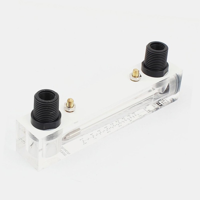 Nxtop LZT M-15 0.5-5GPM 2-18LPM Water Flow Meter Panel Mount