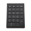 Black 22 Keys Mini Numpad Wireless Bluetooth Numeric Keypad For