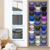 qimeyu Baseball Cap Door Organizer, Grey