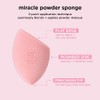 REAL TECHNIQUES, Esponja Miracle Powder, para Maquillaje en Polvo, Aplicacin