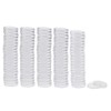 zalati Coin Holder Capsules 100pcs Round Plastic Coin Container Storage