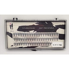 Eyelash Tube, Super Naturals, Knot 0.07-C-9 mm, IBRA Makeup