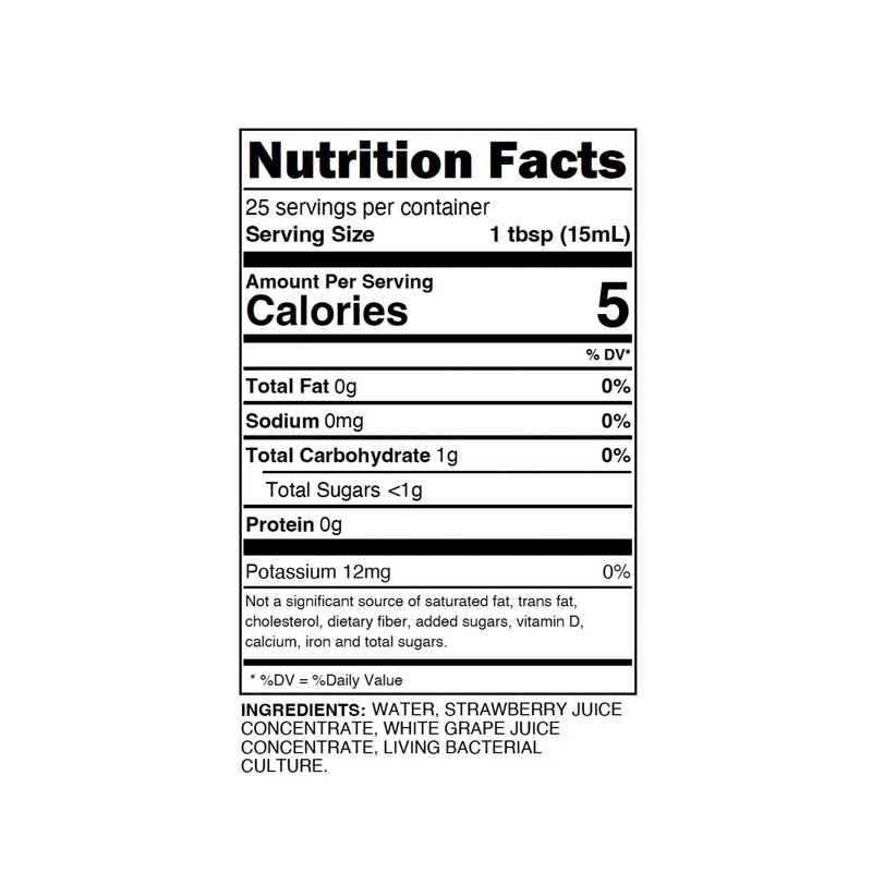 Acid League Strawberry Rosé Living Vinegar, 12.7 Fl Oz
