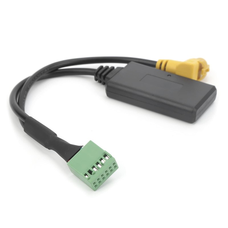 BWLZSP Car Bluetooth 5.0 Audio Cable - Microphone Hands-Free Adapter