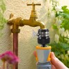 HAFRILY 2Pcs Hose Tap Connector Mixer Tap Universal Tap Connector