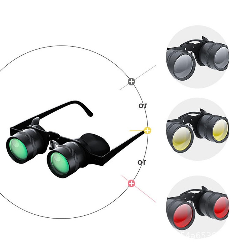 Zoom Optics Binoculars Glasses, 10X Zoom, Polarized Lens, HD Optical,