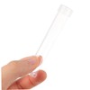 Hohopeti Ergonomic Cap Test Tube Bottles 100pcs Small Tubes Lids