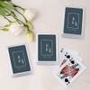 WEDDINGSTAR Unique Custom Playing Card Wedding Favors - Stacked Monogram