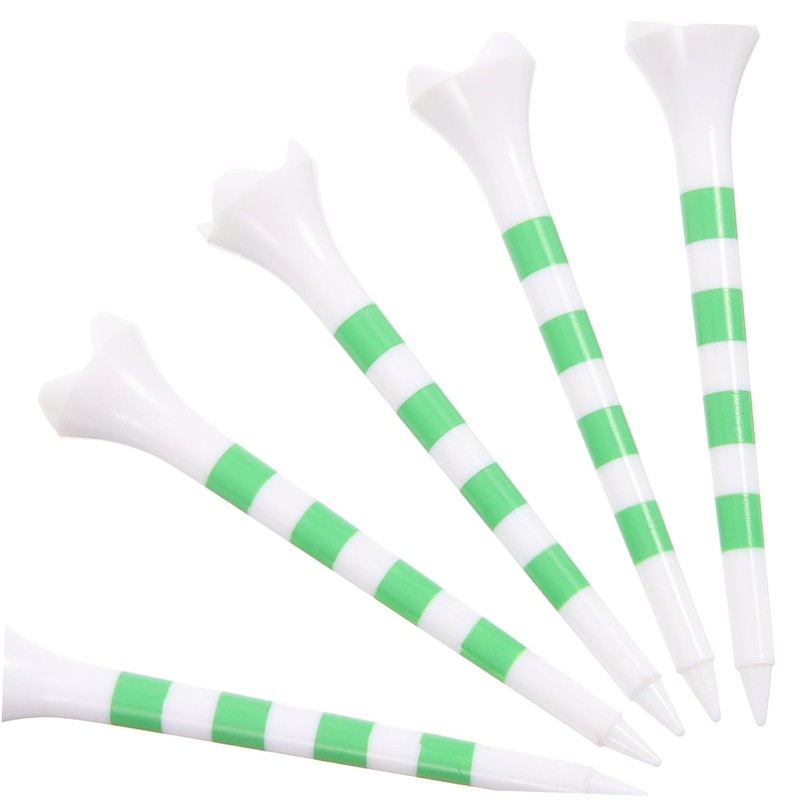 KOMBIUDA 20pcs Professional Golfs Tees Plastic Golfs Tees Plastic Golfs