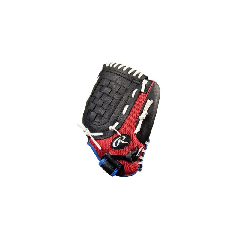 Rawlings PL115BSW Baseball Glove 11.5 Inches Black for Junior