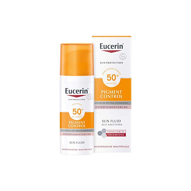 Eucerin Pigment Control LSF 50+ Sun Fluid, 50 ml Solution