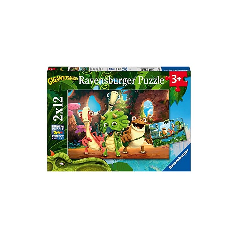 Ravensburger Gigantosaurus Animali 05125 Pack of 12