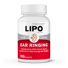 Lipo-Flavonoid Plus 100 Caplets - Vitaminas esenciales - Bienestar auditivo - Hecho en USA