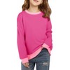 Haloumoning Girls Crewneck Sweatshirts Kids Casual Long Sleeve Loose Tops
