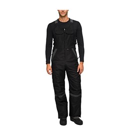 Arctix Men's Tundra Ballistic Bib Overalls With Added Visibility, Black, 3X-Large/32" Inseam