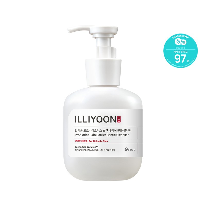 ILLIYOON Probiotics Skin Barrier Gentle Cleanser 300ml Set (+100ml) -
