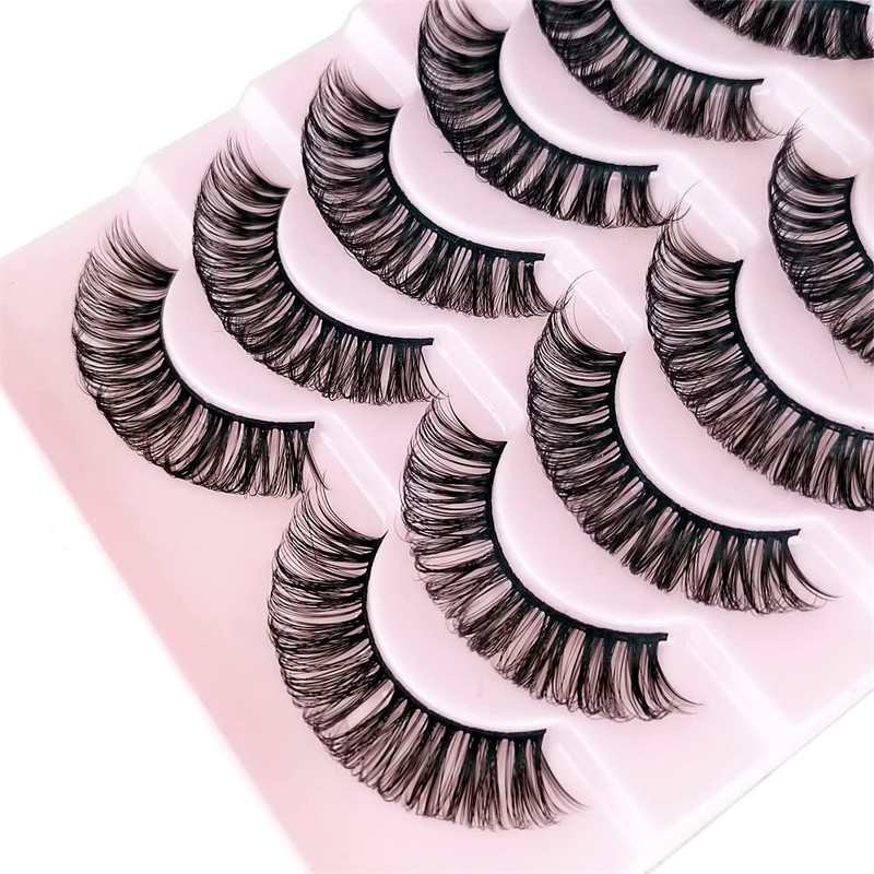 OCHILIMA Eyelashes Russian Strip Lashes Natural Look Eye Lashes False