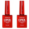 Viewel Opal Overlay Oppa Top Gel, 10ml, 2 pcs / 뷰젤 오팔 오버레이 오빠 탑 젤, 10ml, 2개