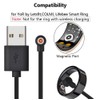 [2-Pack] Smart Ring Charger Cable Compatible with YoR by Letsfit/COLMI/Lifebee