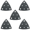 FEIN 80 Grit Triangular Perforated Sanding Sheet (Pack of 5)