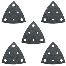 FEIN 80 Grit Triangular Perforated Sanding Sheet (Pack of 5)