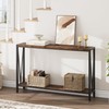 GAOMON Console Table, 2-Tier Entryway Table with Storage, 43" Narrow