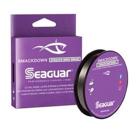Seaguar, Smackdown Line, 150 Yards, 20 lbs Tested, 007" Diameter, Stealth Gray