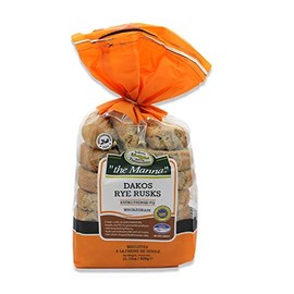 Greek Manna Rye Rusks from Crete, 600 gr.
