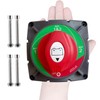 Ampper High Current 1-2-Both-Off Battery Switch 12V - 48V, Marine
