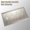Henne Bery Sunken Pearls Decorative Wall Plate Outlet Cover Satin