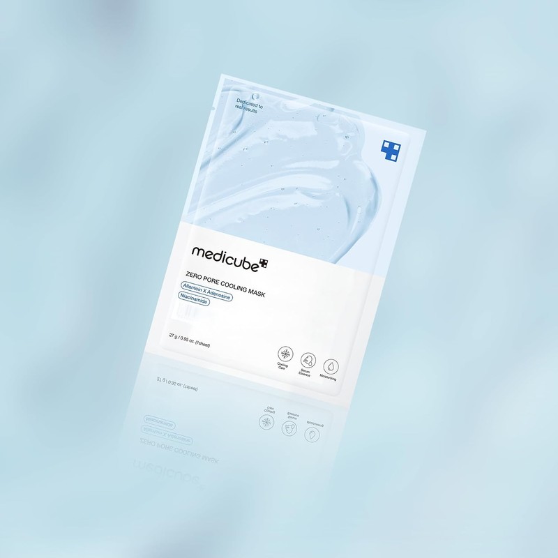 Mascarilla Facial Coreana MEDICUBE Zero Pore Cooling Mask - Refresca