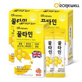 Roniwell Honey Tamin Grapefruit Flavor 10 sachets x 3 (30 sachets in total) / 로니웰 꿀타민 자몽맛 10포 x 3개 (총 30포)