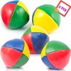 NATSUX Pelotas de Malabarismo de Juguetes,5 Piezas Multicolor,Bolas De Malabares