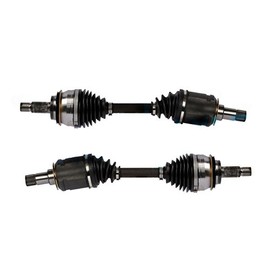 Detroit Axle - 4WD Front CV Axle Replacement for Lexus GX460 GX470 Toyota 4Runner FJ Cruiser - 2pc Set