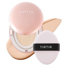 TIRTIR Mask Fit All Cover Pink Cushion Foundation | High coverage, Velvety Matte Finish, Lightweight, Flawless, Corrects Redness, Korean Cushion (#13N