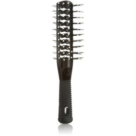 Efalock Professional Double Tunnel Brush, Black, Pack of 1