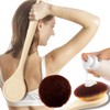 Lotion Applicator for Back, Feet, Long Handle Curved, Back Sunscreen