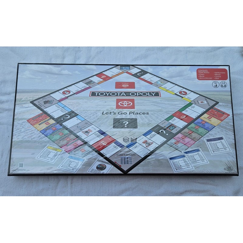 MONOPOLY Toyota-opoly Board Game 2025 Special Edition Toyota - BRAND