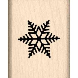 Stamps by Impression Snowflake Rubber Stamp