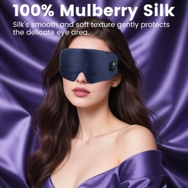 Cordless Heated Eye Mask, 1500mAh Battery Capacity