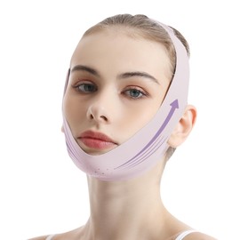 Face Lifting Belt, Facial Lift Band Double Chin Reducer Facial Lifting Strap, Chin Up Face V line Lift Face Bandage