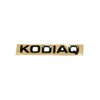 Kodiaq Black Tailgate Emblem Letters Blackline Logo