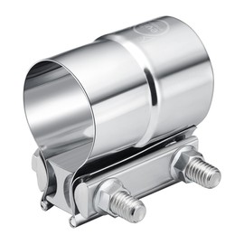 EVIL ENERGY Exhaust Clamp,Lap Joint Band Clamp Stainless Steel for Pipes,Mufflers,Catalytic Converters (4, 2.75 inch)