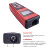 Distance Meter, 0.5-18M Digital Laser Ultrasonic Rangefinder, Portable Digital Measure