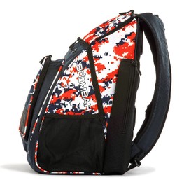 Boombah Squadron Bat Pack Digital Camo Navy/Orange