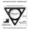 Coffee Cup Adapter Compatible with Outin Nano Portable Espresso Machine,