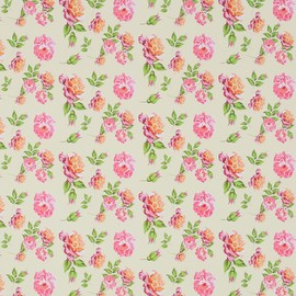 Aimyoo Ivory Floral Wrapping Paper Jumbo Roll 17 in x 60 ft, Vintage Peony Flower Gift Wrap for Wedding Bridal Shower Women Birthday